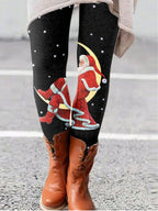 Christmas Print Leggings