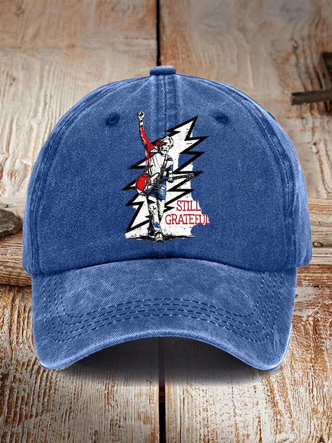 Unisex Still Grateful Printed Casual Hat
