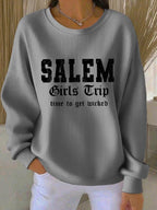 Women's Salem Girls Trip Textured Sweatshirt