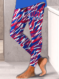 Football printed leggings