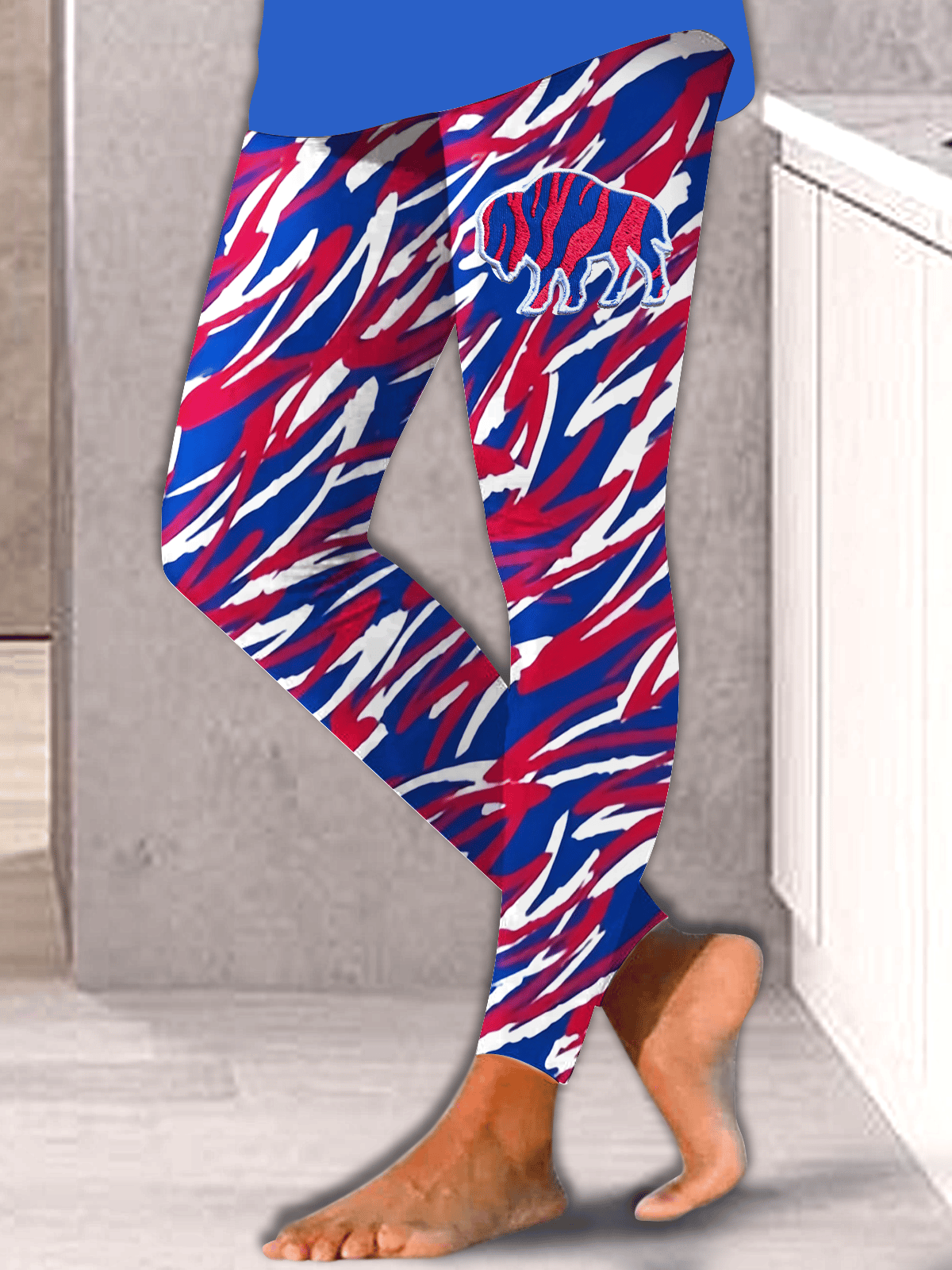 Football printed leggings