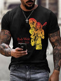 Men's Vintage Casual Commemorative Printed T-Shirt
