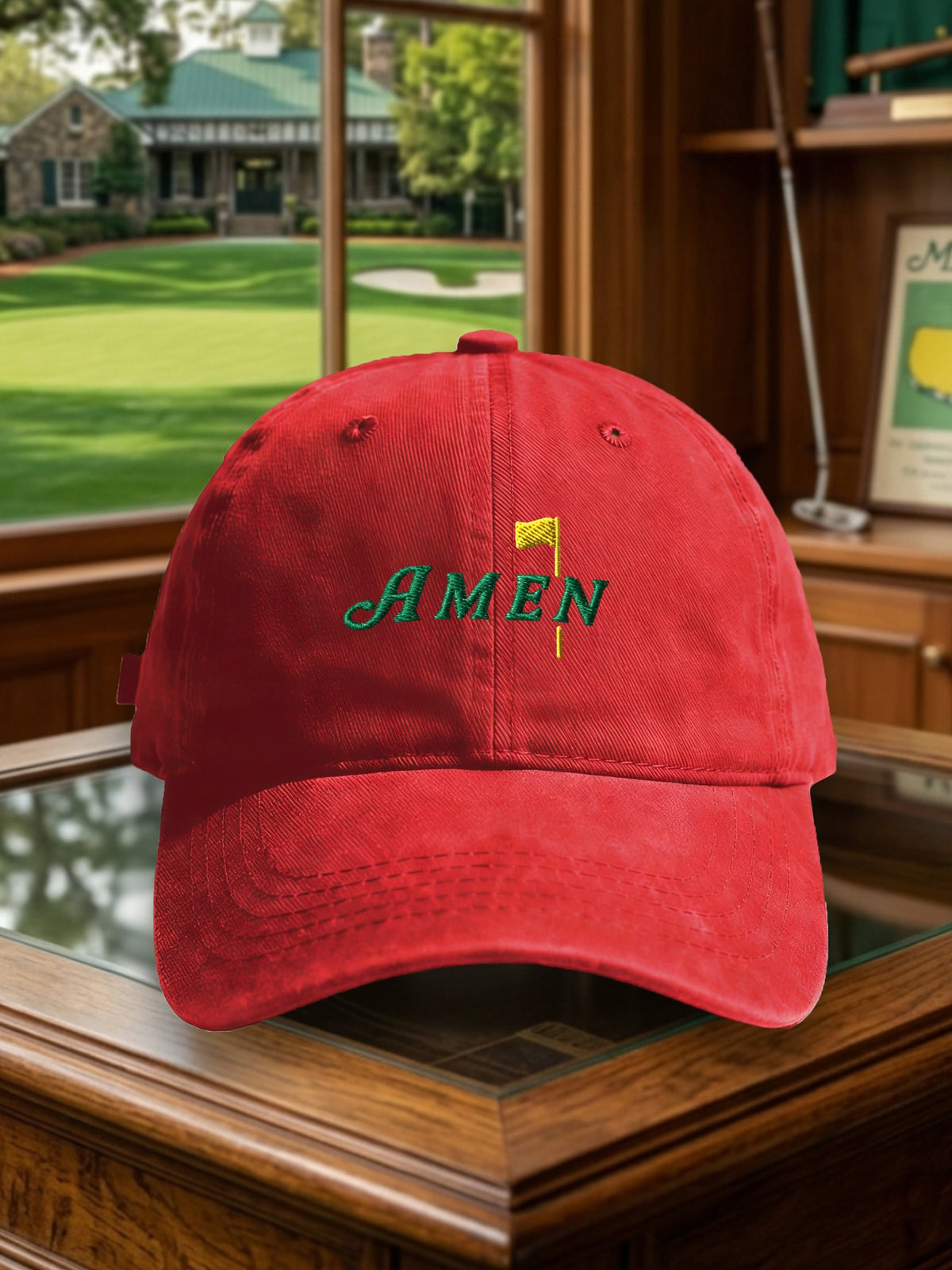 Golf Cap - Vintage Style Sport Hat for Golf Fans