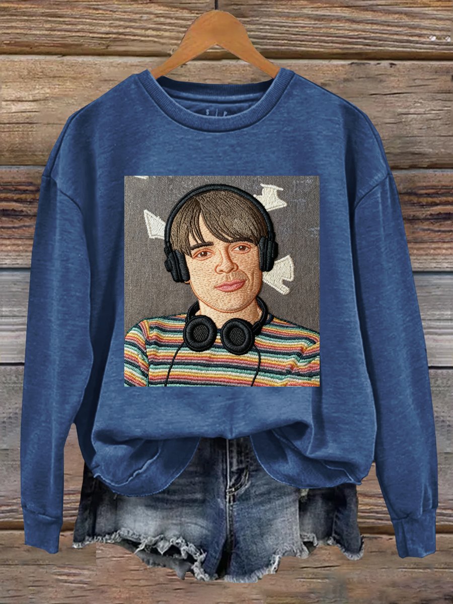 Gary Mani Mounfield Music Art Print Sweatshirt