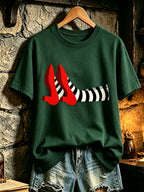Women's Halloween Printed Casual T-Shirts