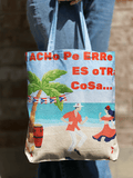 Puerto Rico Colorful Casual Shoulder Zipper Canvas Bag