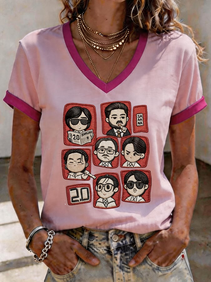 Women's Music Art Print T-shirt