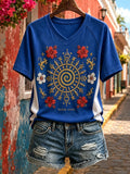 Women's Puerto Rico Print T-shirt