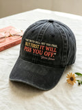 Unisex The Truth Will Set You Free Printed Hat