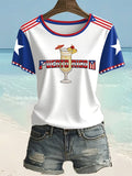 Women's National Puerto Rican Day Print T-shirt