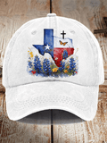 Texas Strong Printed Hat