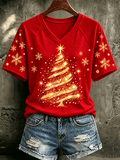 Women's Print Short-Sleeve T-Shirt