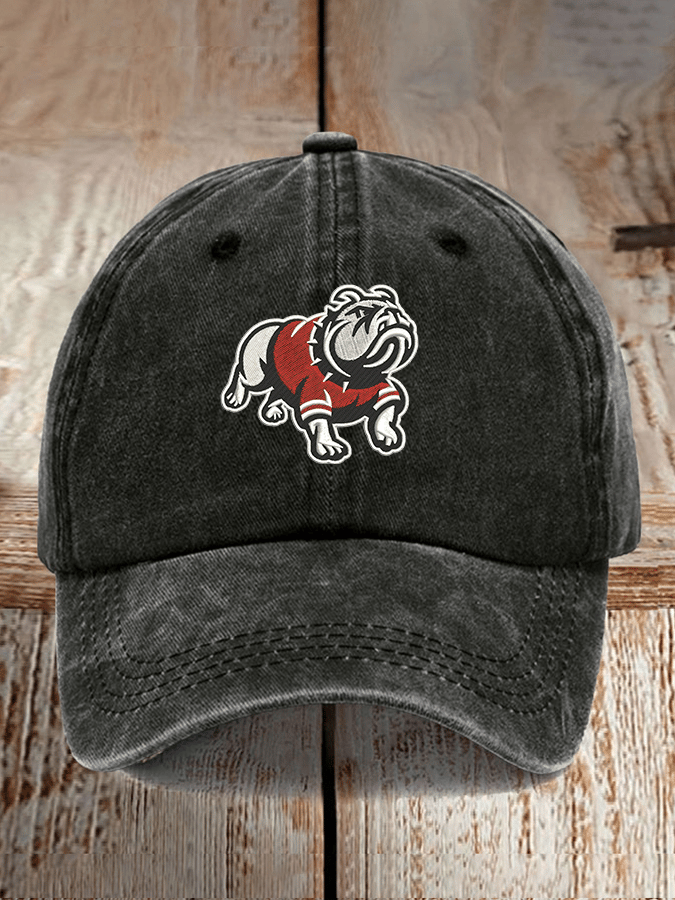 Bulldogs Football Printed Baseball Cap