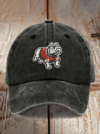 Bulldogs Football Printed Baseball Cap