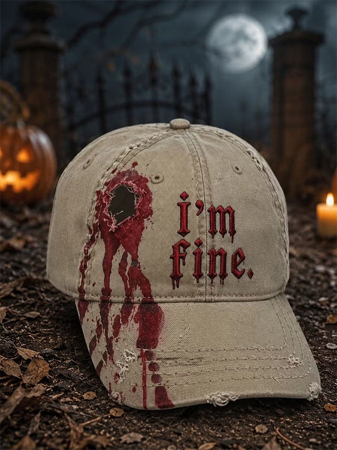 Unisex Printed Baseball Cap