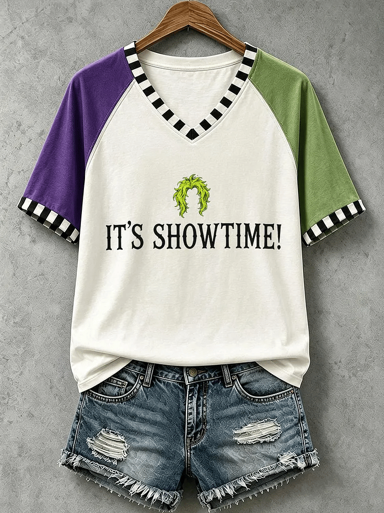 Women's Halloween Musical Inspired Printed Casual Tops
