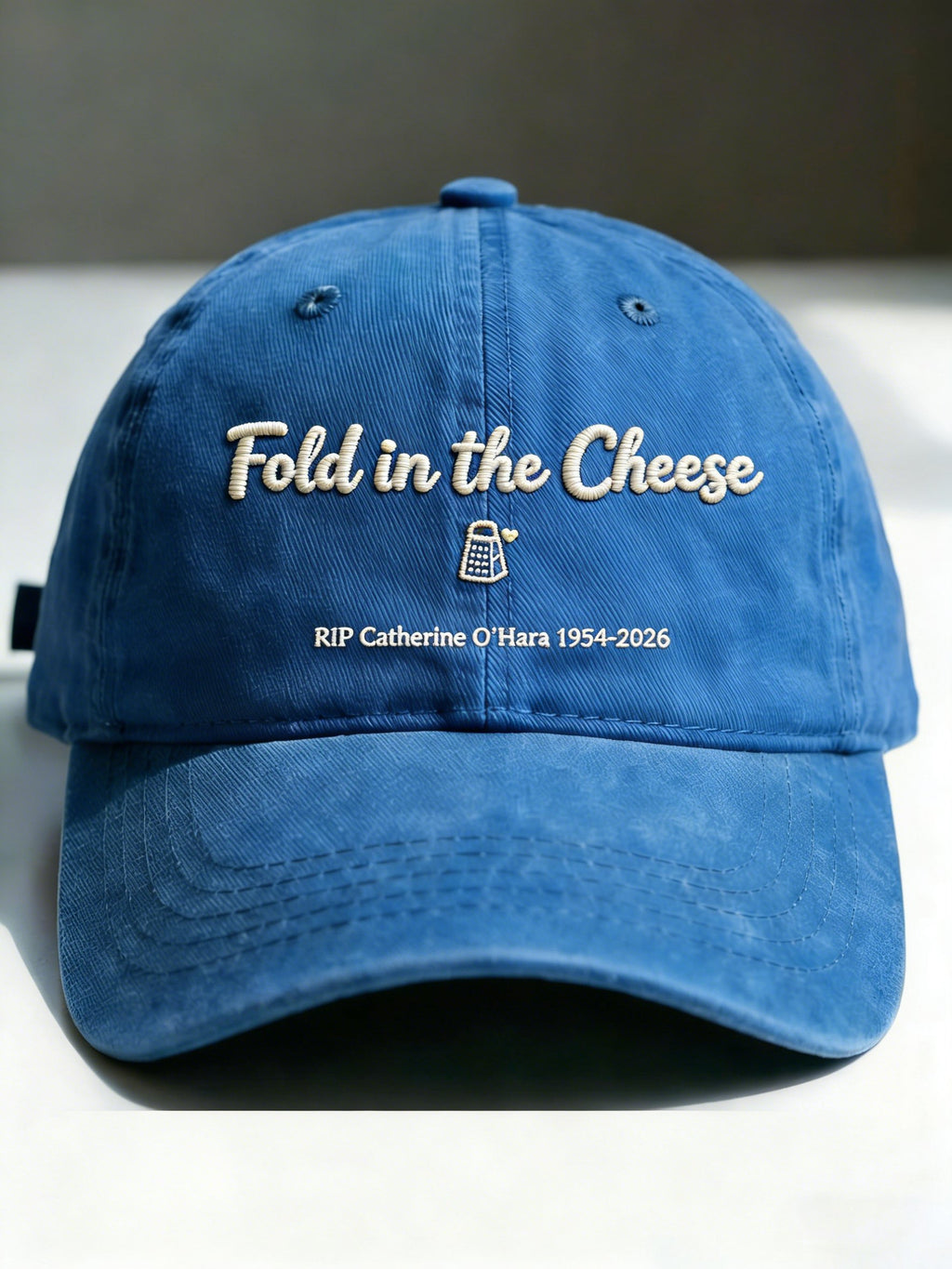 Unisex Retro Fold In The Cheese Printed Hat