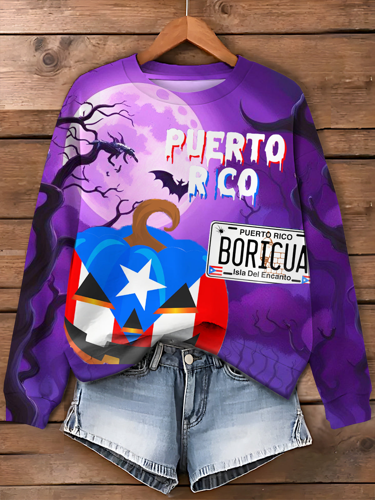 Women's Singer Round Neck Long Sleeve Printed Sweatshirt