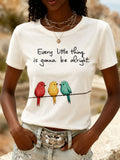 Women's Reggae-Themed Graphic Casual Top
