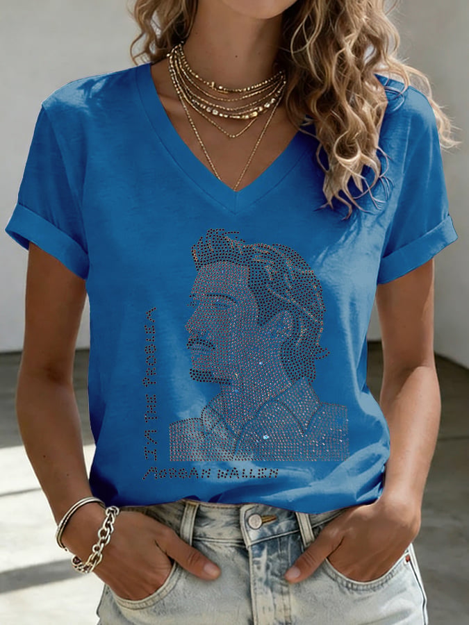 Women's Country Music Print T-shirt