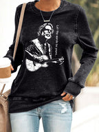 Women's Casual Printed Sweatshirt