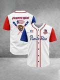 Men's Baseball Print T-Shirt