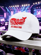 Unisex BTS Music Lover Washed Retro Baseball Cap