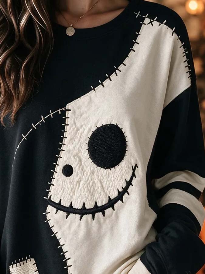 Women'S Casual Printed Sweatshirt