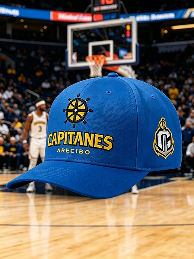 Puerto Rican Basketball Printed Cap