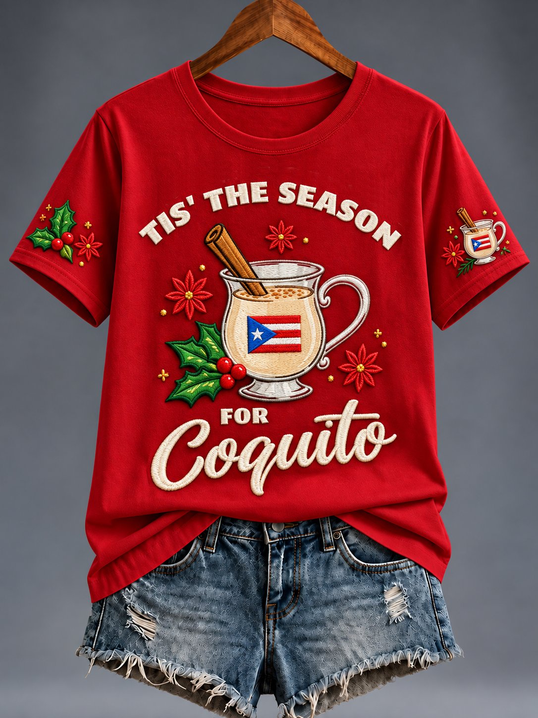 Women'S Christmas Print T-Shirt
