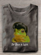 Women's Singer Crew Neck Print T-shirt
