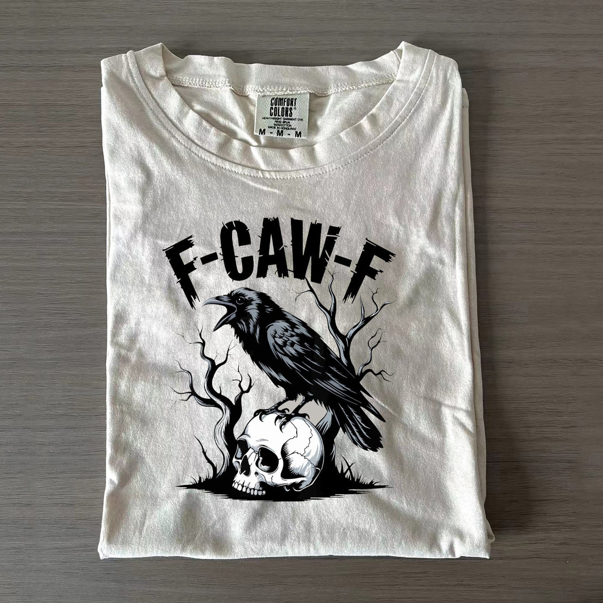 F-Caw-F Raven Funny Halloween T-shirts