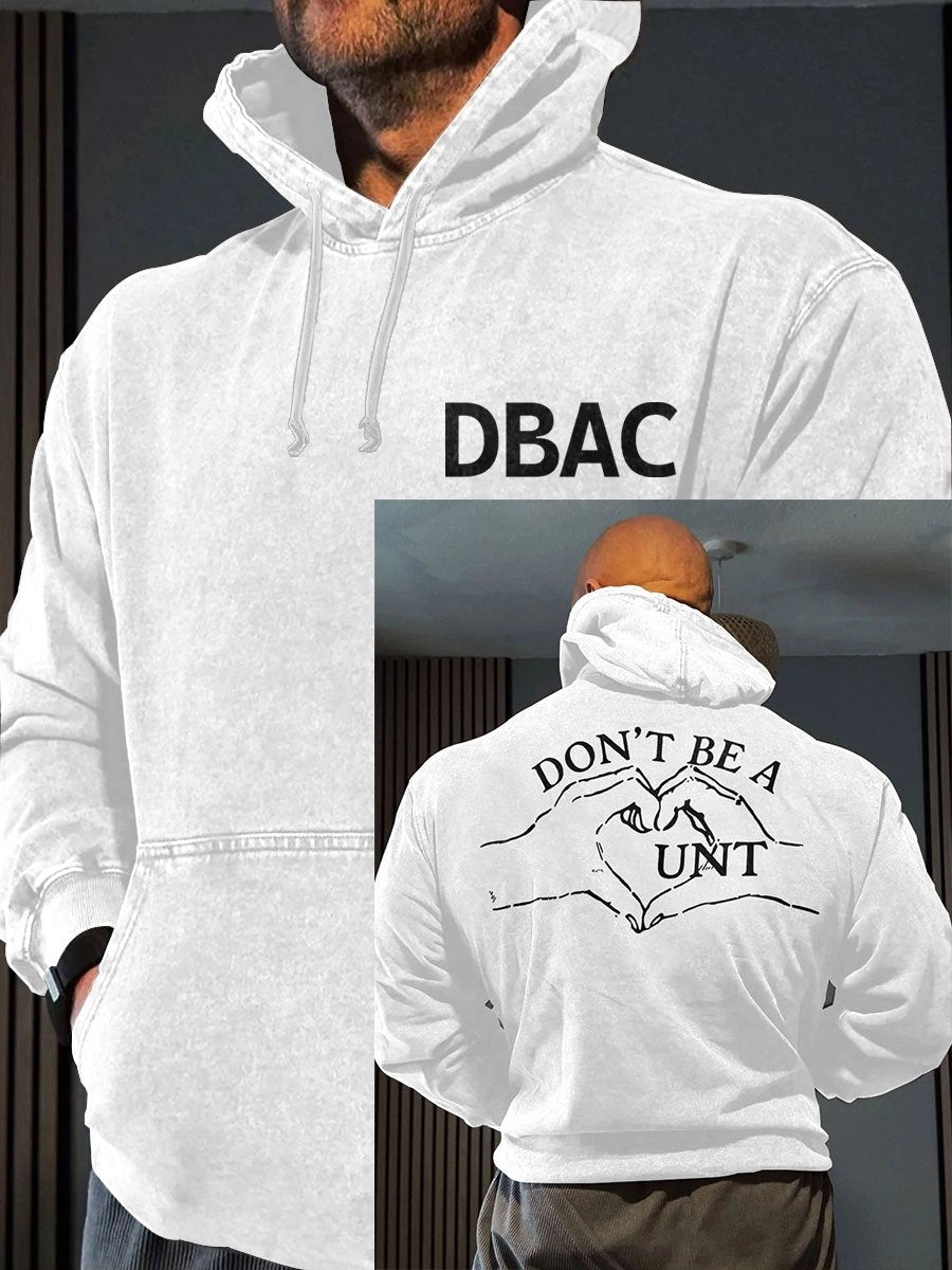 Men's Retro Limerick Lion Ireland's Strongest Man DBAC Printed Hoodie