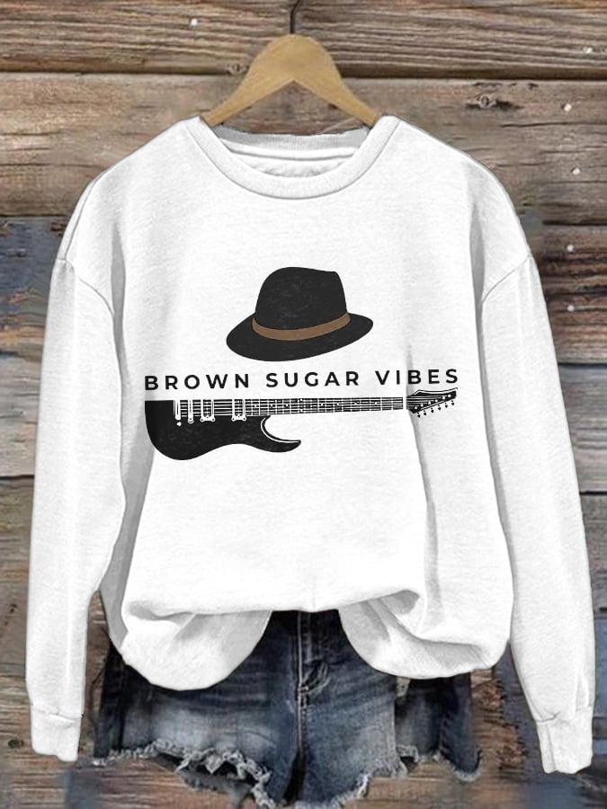 Women's Soulful Inspired Graphic Casual Sweatshirt