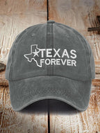 Unisex Texas Forever Print Hat