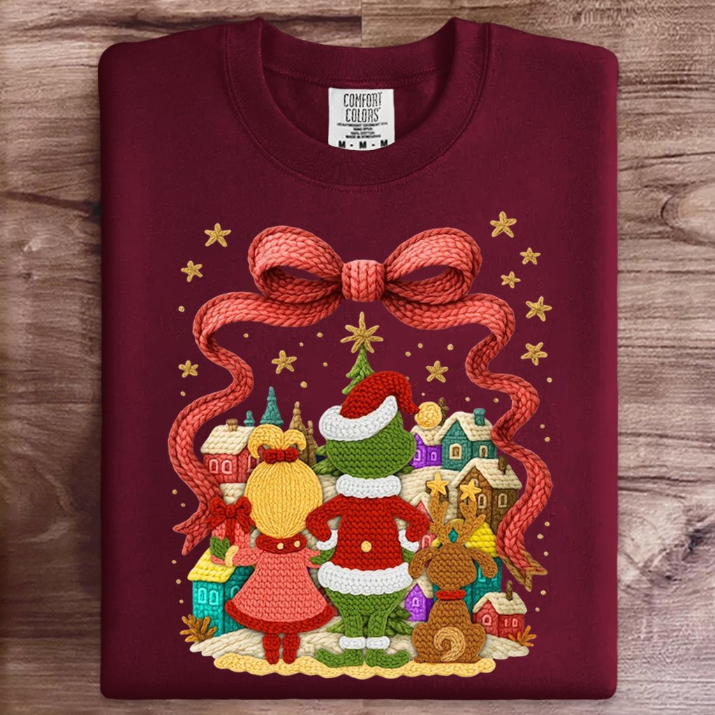 Movies Christmas Art Print Sweatshirt