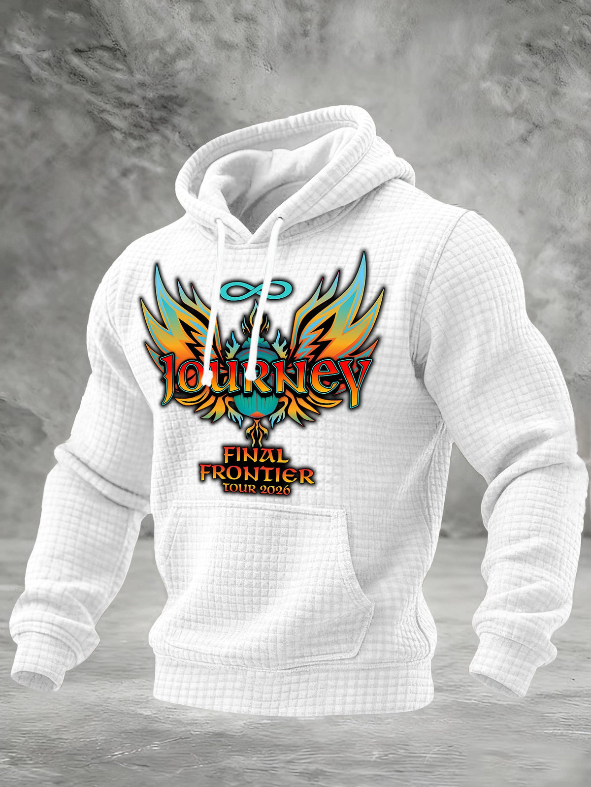 Men's Retro Final Frontier Tour 2026 Print Hoodie