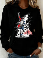 Women's Still Grateful Print Casual Sweatshirt