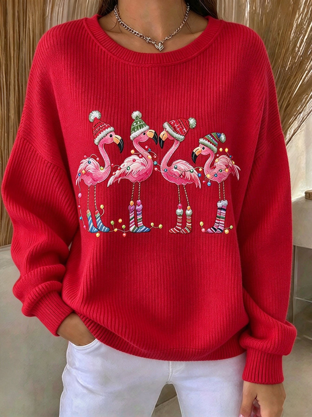 Women's Christmas Print Sweatshirt