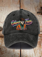 Unisex Retro Forever In Our Hearts Printed Hat