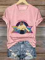Women's  Forever in our heart Printed Casual T-Shirt