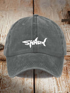 Shark Printed Baseball Cap
