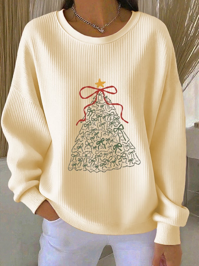 Women's Christmas FDT Printed Sweatshirt
