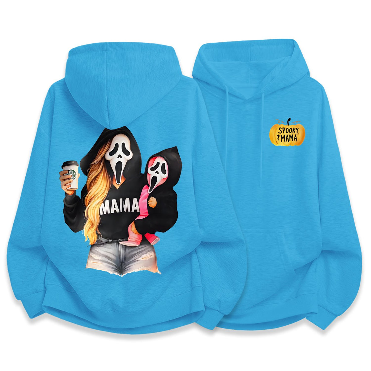 Funny Mama Halloween Art Print Hoodie