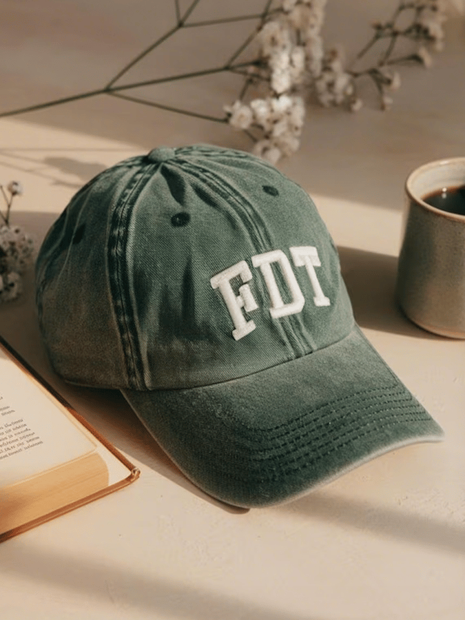 FDT Graphic Print Baseball Cap