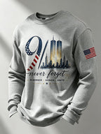 Men's 9.11 Never Forget Print Casual Top