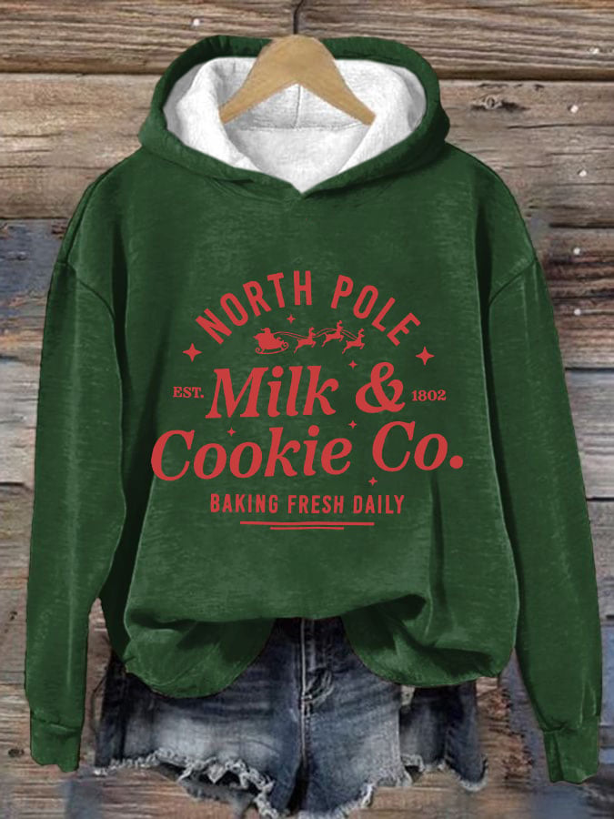 Christmas Women's Printed Long Sleeve Sweatshirt