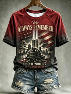 Women's 9/11 Memorial Graphic Top