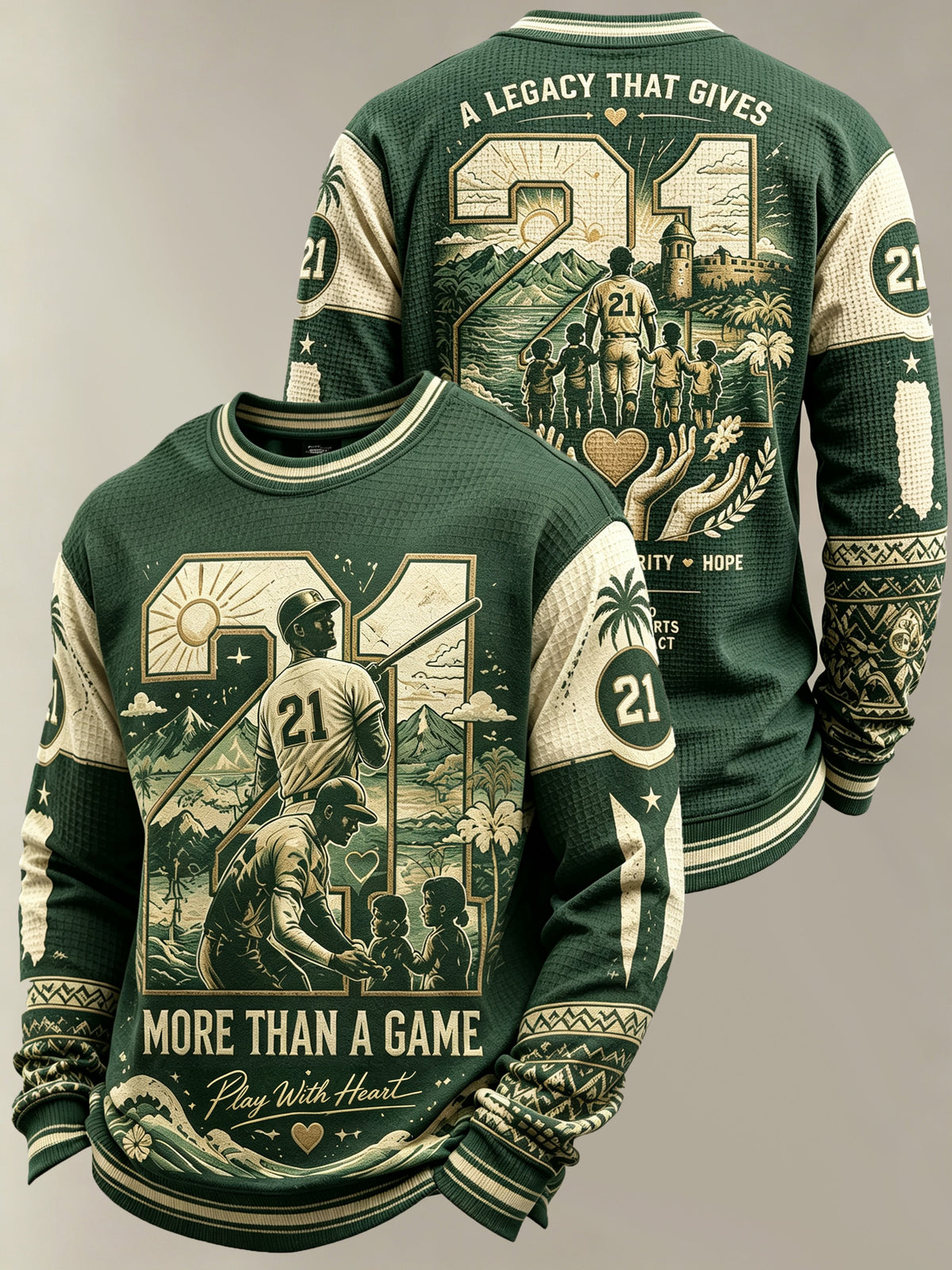 Men's Baseball Lovers Print T-Shirt