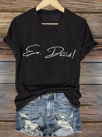 Women's Comedian Print T-shirt